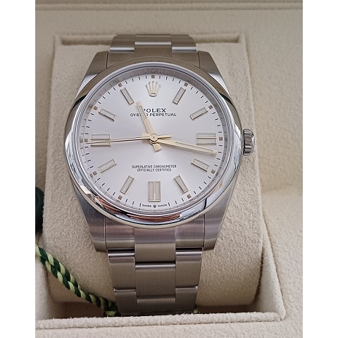 Oyster Perpetual 41 mm ref. 124300 NEW